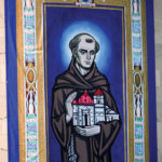 Tapestry of Saint Junípero Serra.