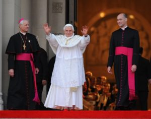 Pope Benedict XVI Visits the National Shrine